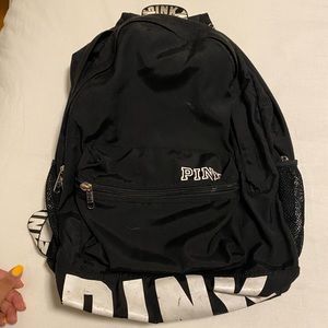 Pink backpack